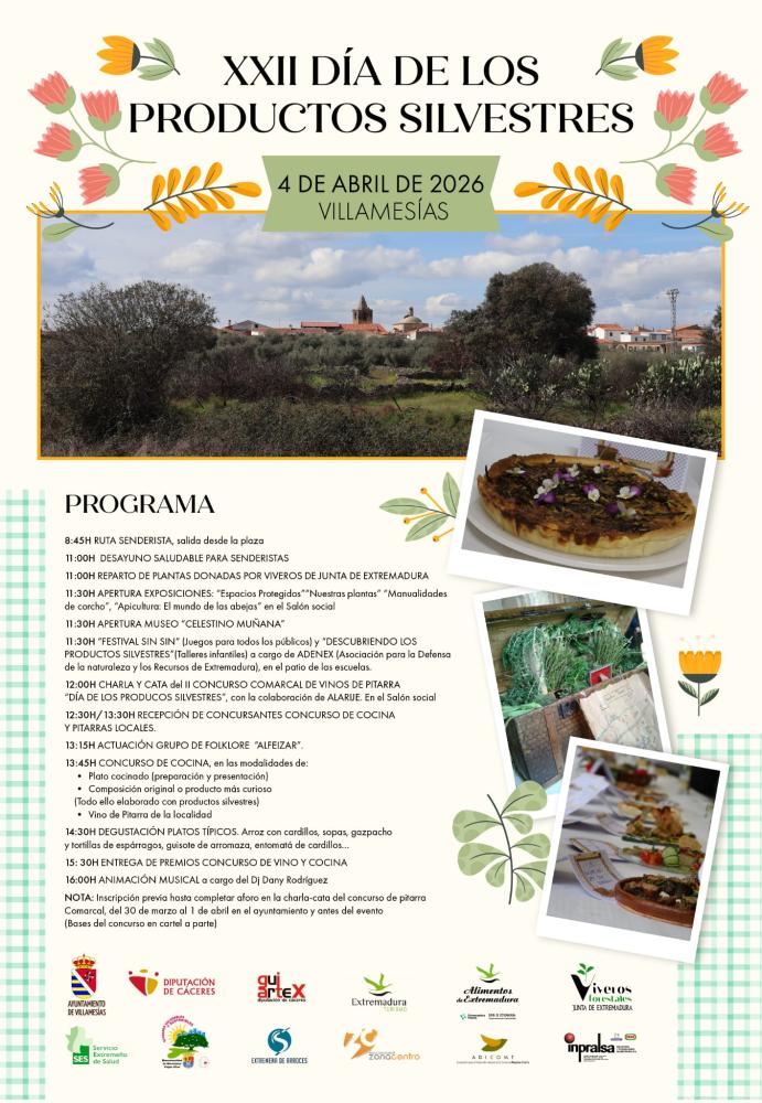 Imagen XXII DÍA DE LOS PRODUCTOS SILVESTRES - PROGRAMACIÓN